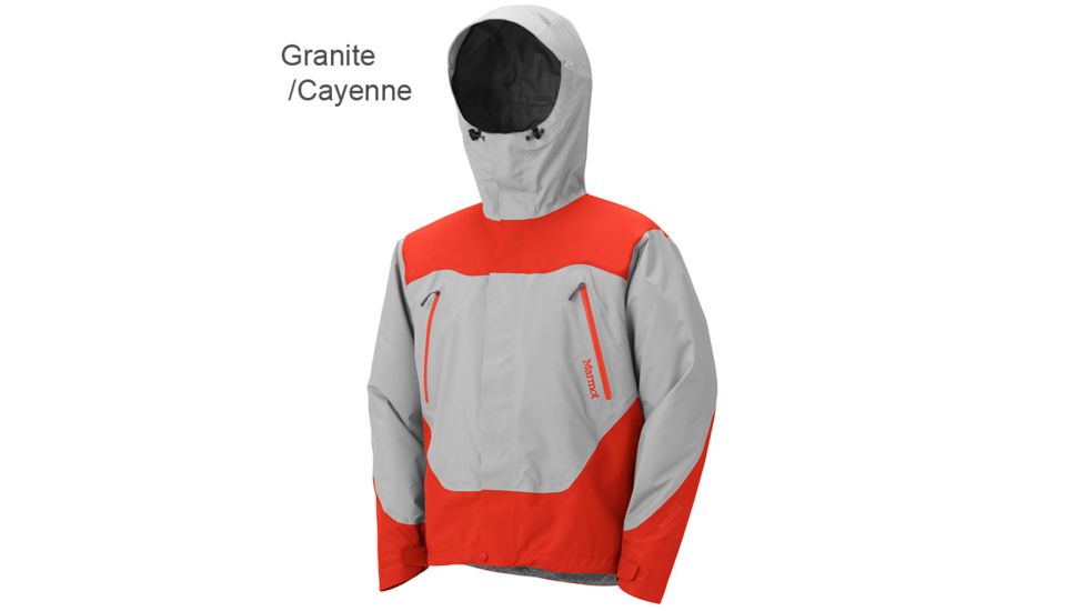 Marmot Exum Jacket - Beluga/Citronella XL