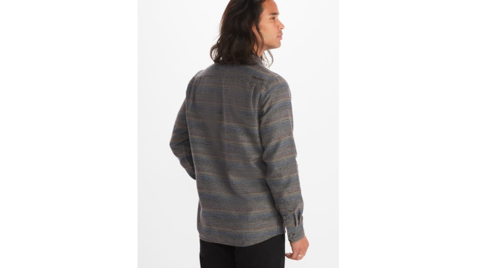 Marmot Fairfax Heathered Midweight Flannel - Mens, Dark Coffee, 2XL, M13557-7143-XXL