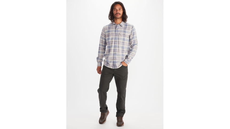 Marmot Fairfax Heathered Midweight Flannel - Mens, Sandbar, Extra Large, M13557-7829-XL