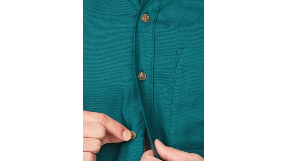 Marmot Fairfax Lightweight Long Sleeve Flannel - Mens, Dark Jungle, Small, M14657-22261-S