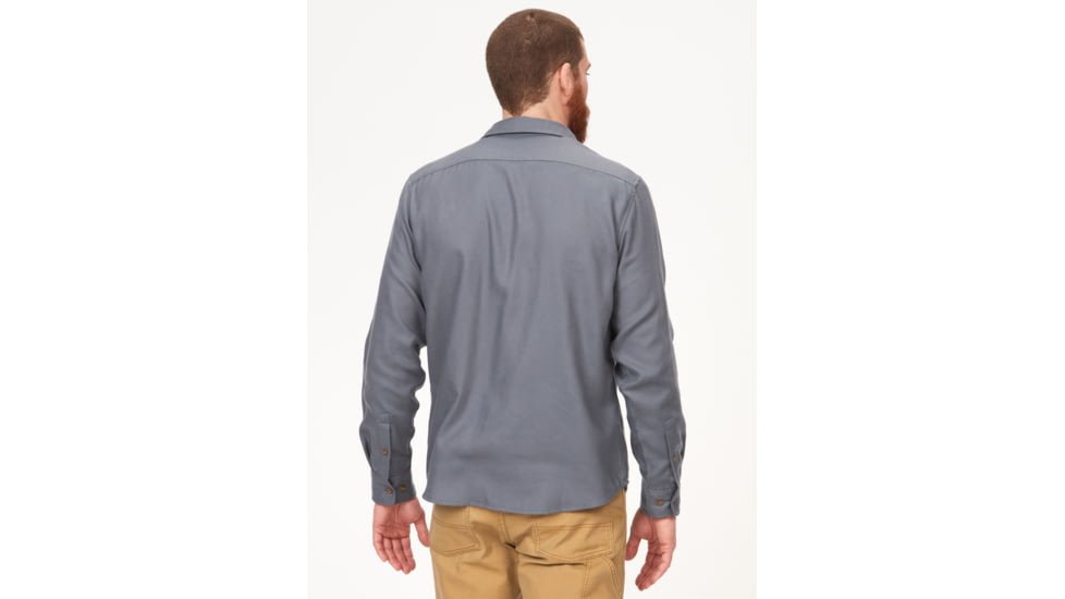 Marmot Fairfax Lightweight Long Sleeve Flannel - Mens, Steel Onyx, Extra Large, M14657-1515-XL
