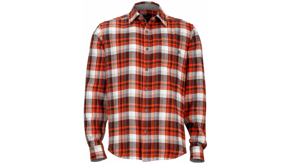 Marmot Fairfax Long Sleeve Flannel-Brick-Small