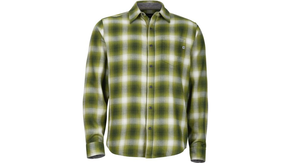 Marmot Fairfax Long Sleeve Flannel-Cilantro-Small