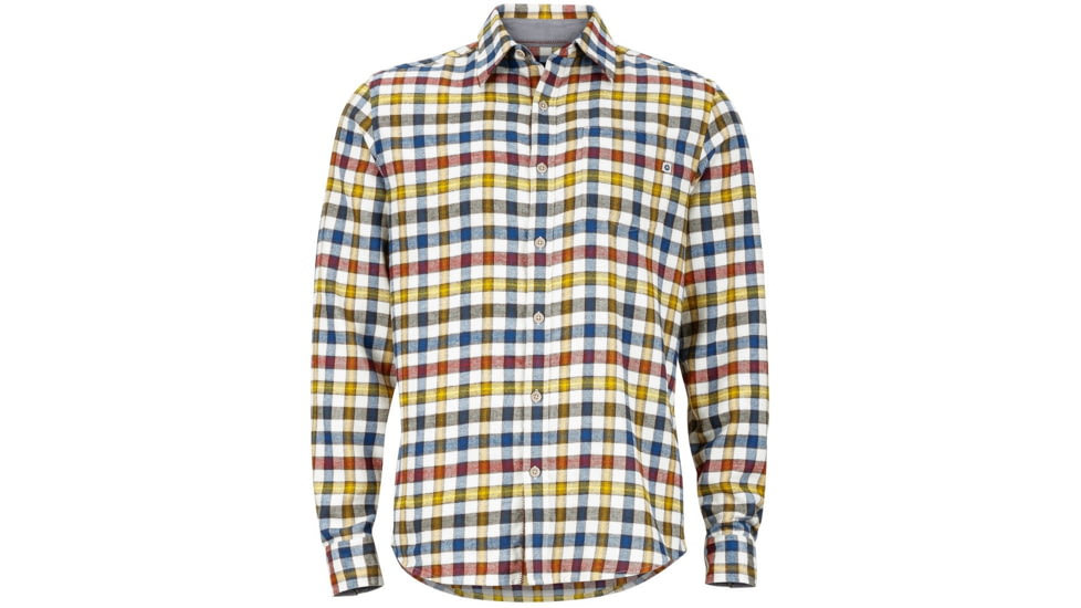 Marmot Fairfax Long Sleeve Flannel-Cream-XX-Large