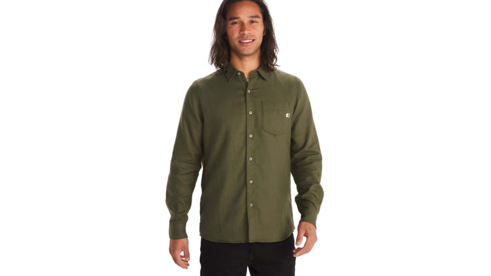 Marmot Fairfax Midweight Flannel - Men's, Nori, Large, M13561-4859-L