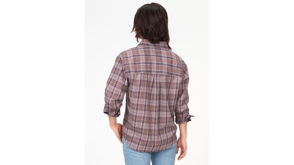 Marmot Fairfax Novelty Lightweight Long Sleeve Flannel - Womens, Hazy Purple, Extra Small, M14836-22259-XS