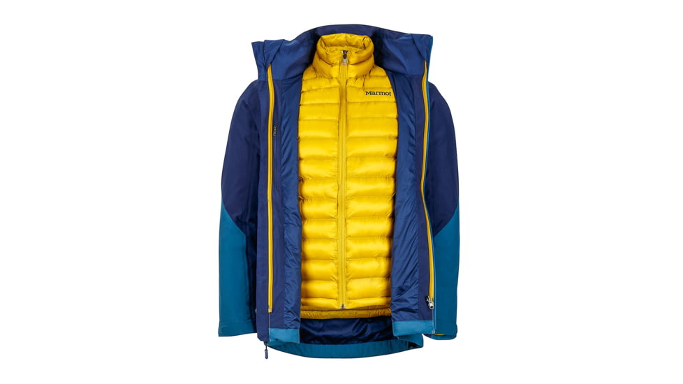 Marmot Featherless Component Jacket - Men's-Arctic Navy/Denim-Medium