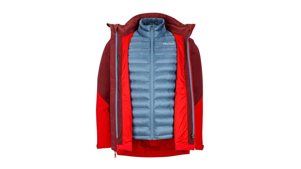 Marmot Featherless Component Jacket - Men's-Port/Team Red-Medium