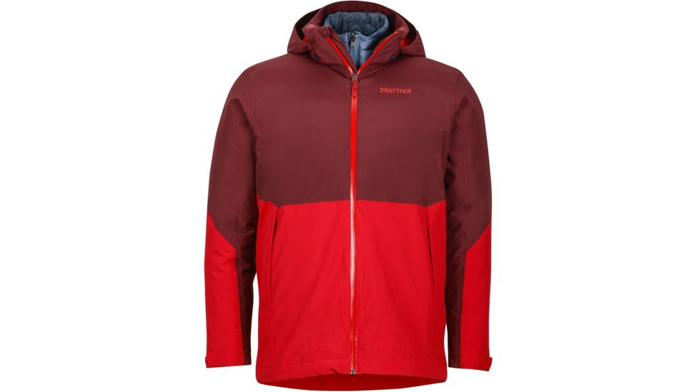Marmot Featherless Component Jacket - Men's-Port/Team Red-Large