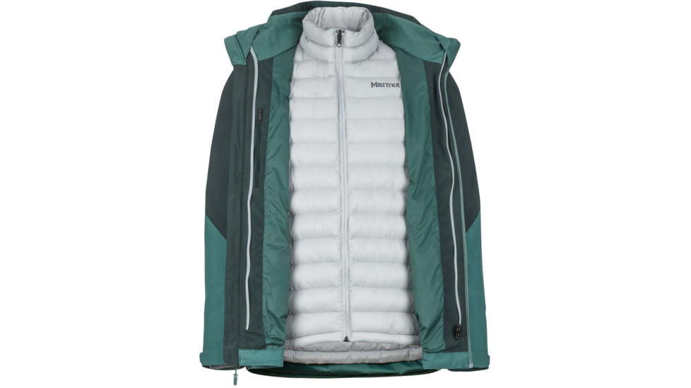 Marmot Featherless Component Jacket - Mens, Dark Spruce/Mallard Green, 2XL, 40840-4750-XXL