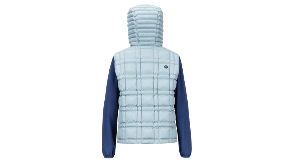 Marmot Featherless Reversible Hoodie - Boy's, Small, Blue Granite/Arctic Navy, 74940-3572-S