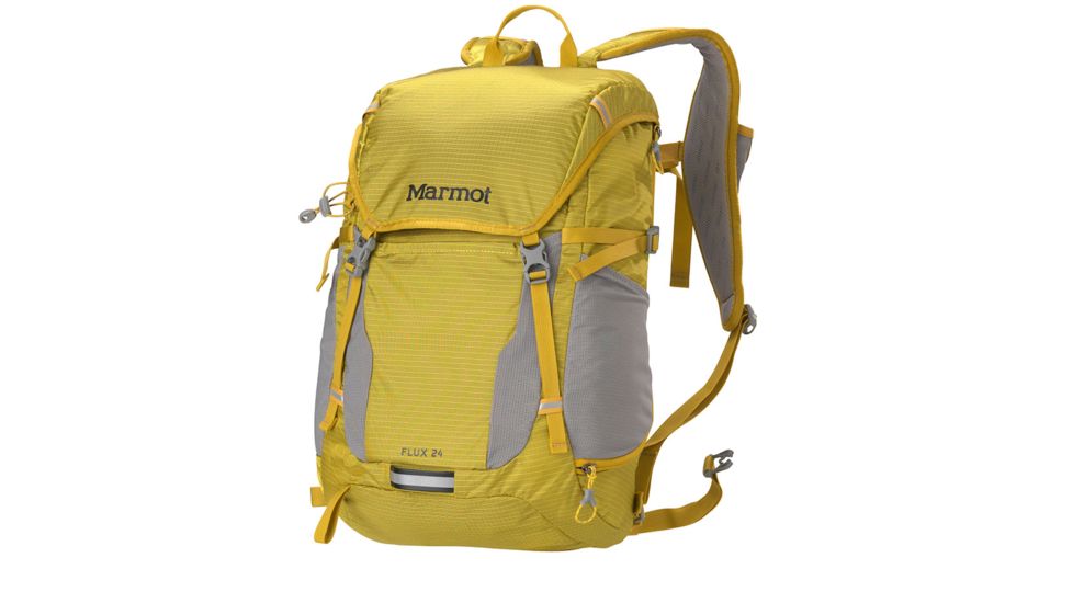 Marmot Flux 24 Backpack,Yellow Vapor/Green Mustard MAR0980-YV-GM