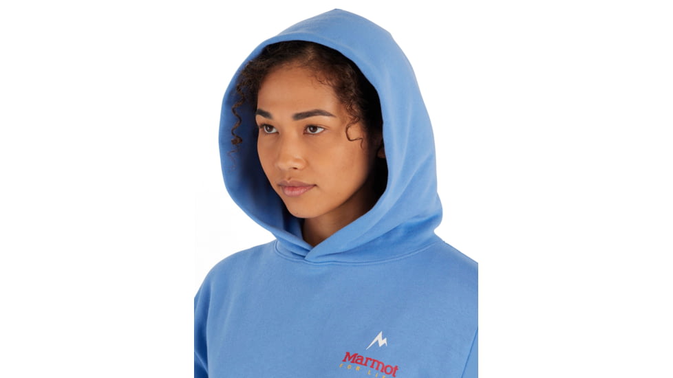 Marmot For Life Hoody - Womens, Blue Bonnet, Small, M15596-23092-S