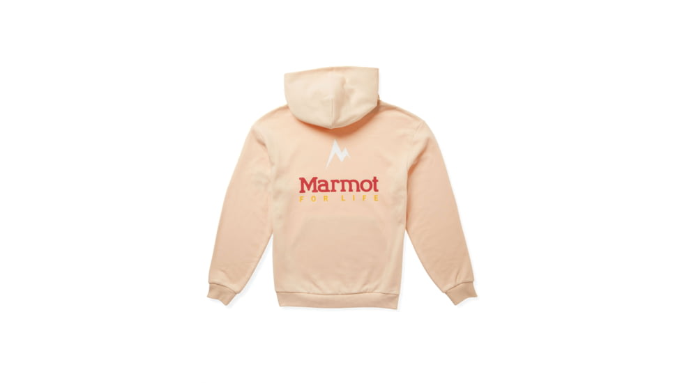 Marmot For Life Hoody - Womens, Pink Moon, Medium, M15596-23094-M