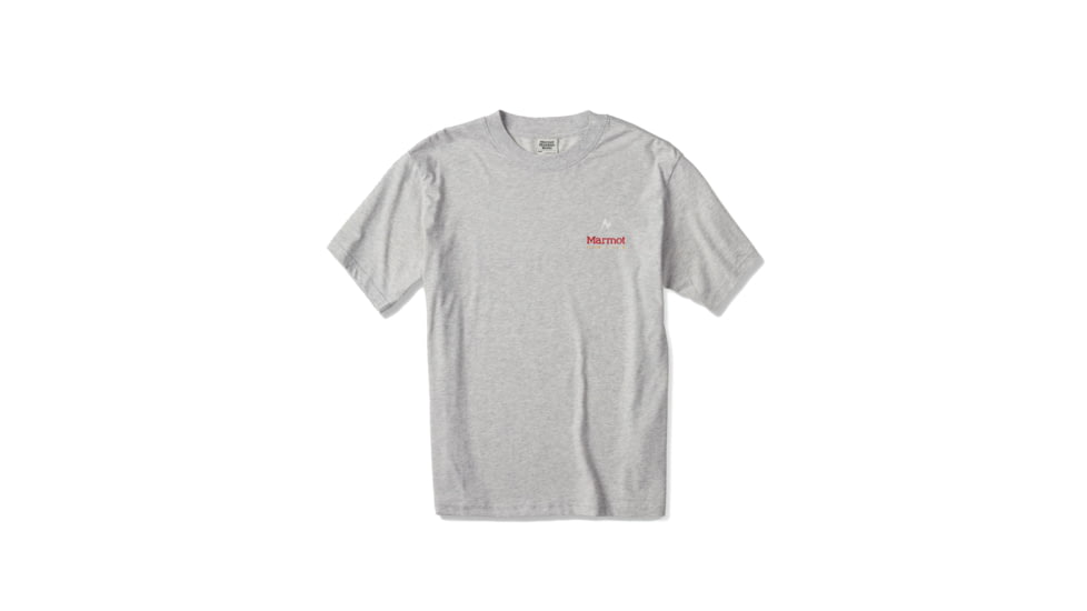 Marmot For Life Short Sleeve Tee - Womens, Light Grey Heather, Medium, M15613-8626-M