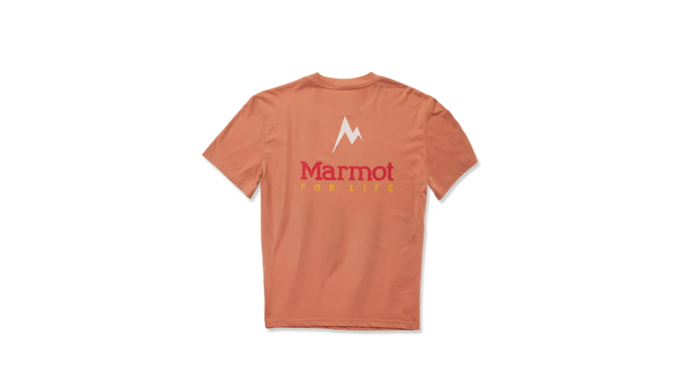 Marmot For Life Short Sleeve Tee - Womens, Sunburn, Small, M15613-20497-S