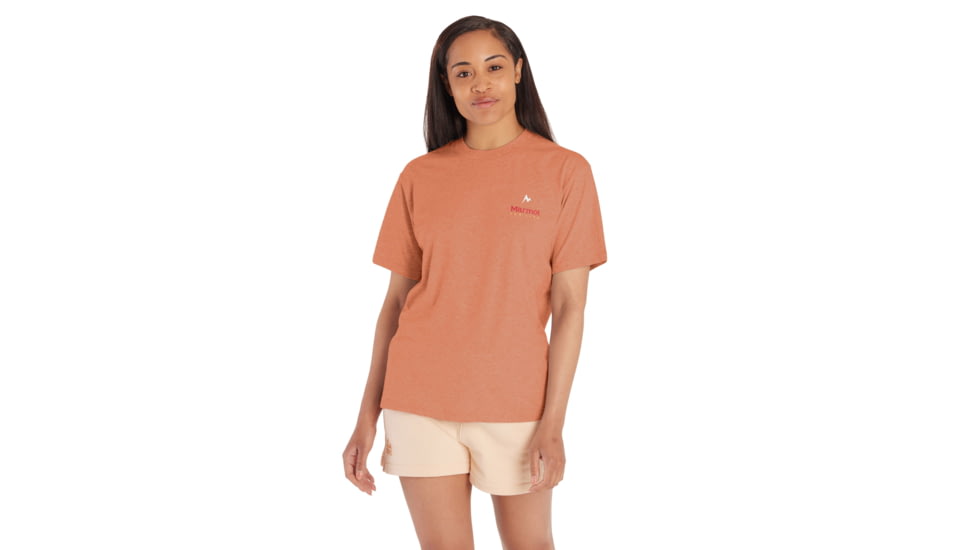 Marmot For Life Short Sleeve Tee - Womens, Sunburn, Small, M15613-20497-S