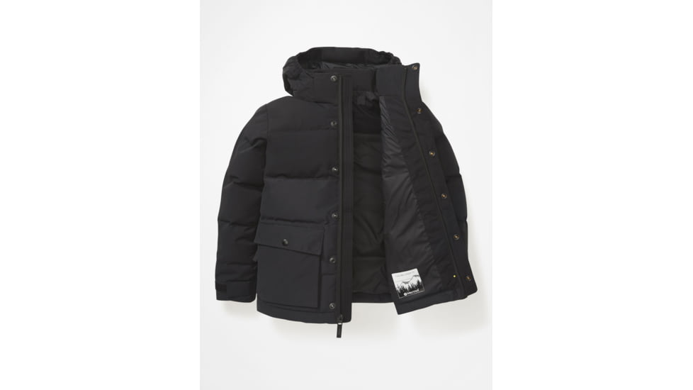 Marmot Fordham II Hoody - Kids, Black, Large, M14605-001-L