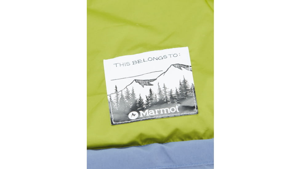 Marmot Fordham II Hoody - Kids, Storm/Cilantro, Large, M14605-22523-L