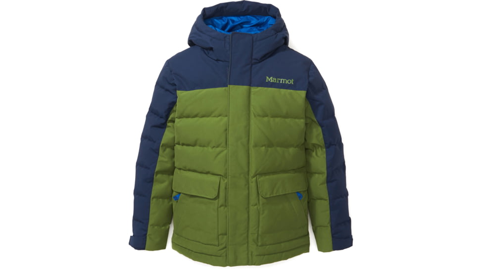 Marmot Fordham II Jacket - Kids, Foliage /Arctic Navy, Large, 34610-21074-L