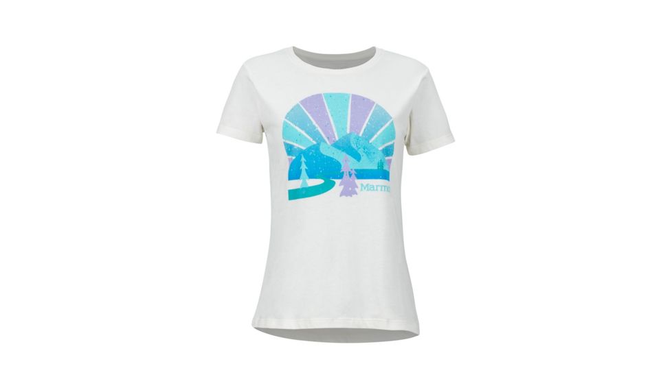 Marmot Forward Tee Short Sleeve - Womens, Turtledove Heather, Medium, 47140-TurtleHeat-M-DEMO