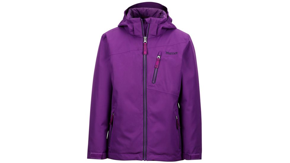 Marmot Free Skier Jacket - Girl's-Mystic Purple-Medium