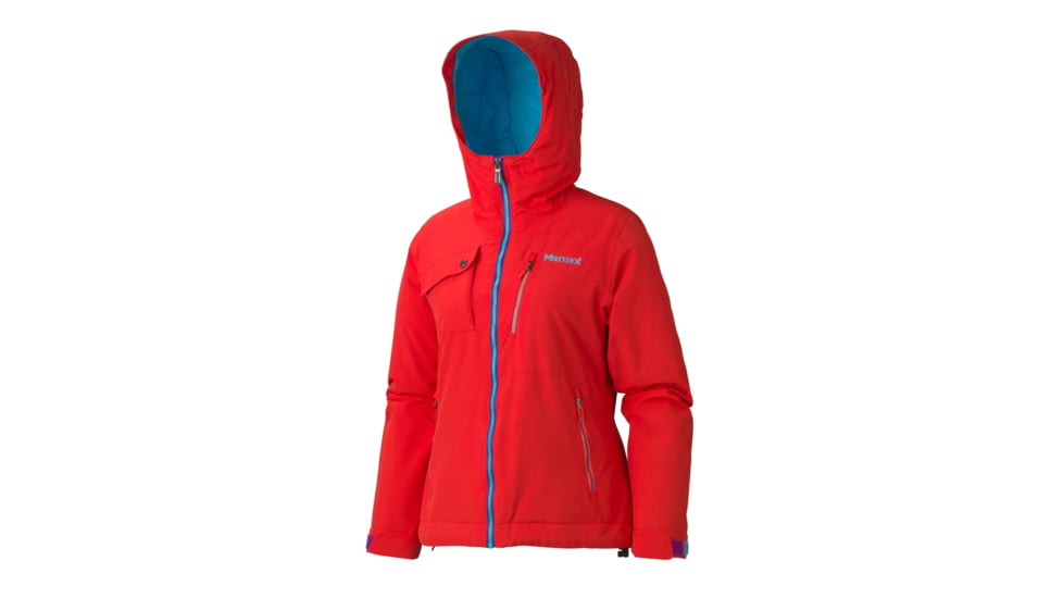 Marmot Free Skier Jacket - Women's-Cherry/Tomato-Large