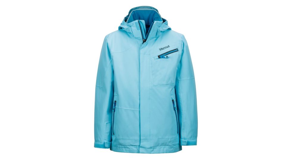 Marmot Freerider Jacket - Boy's-Bluefish-X-Small