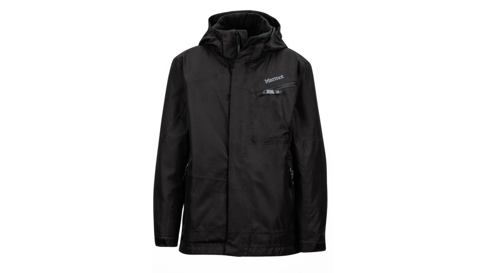 Marmot Freerider Jacket - Boy's-True Black-Medium