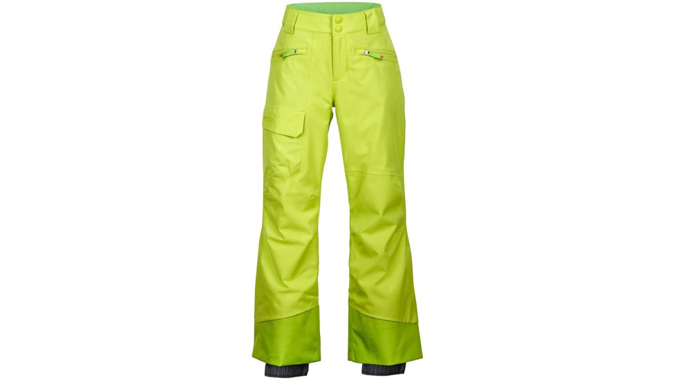 Marmot Freerider Pant - Girl's -Medium-Bright Green