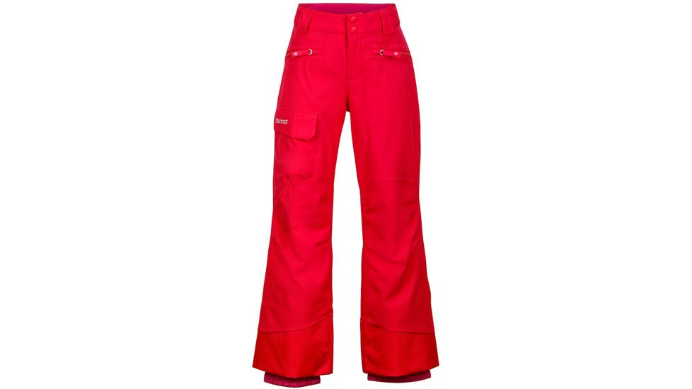 Marmot Freerider Pant - Girl's -X-Small-True Pink Rock