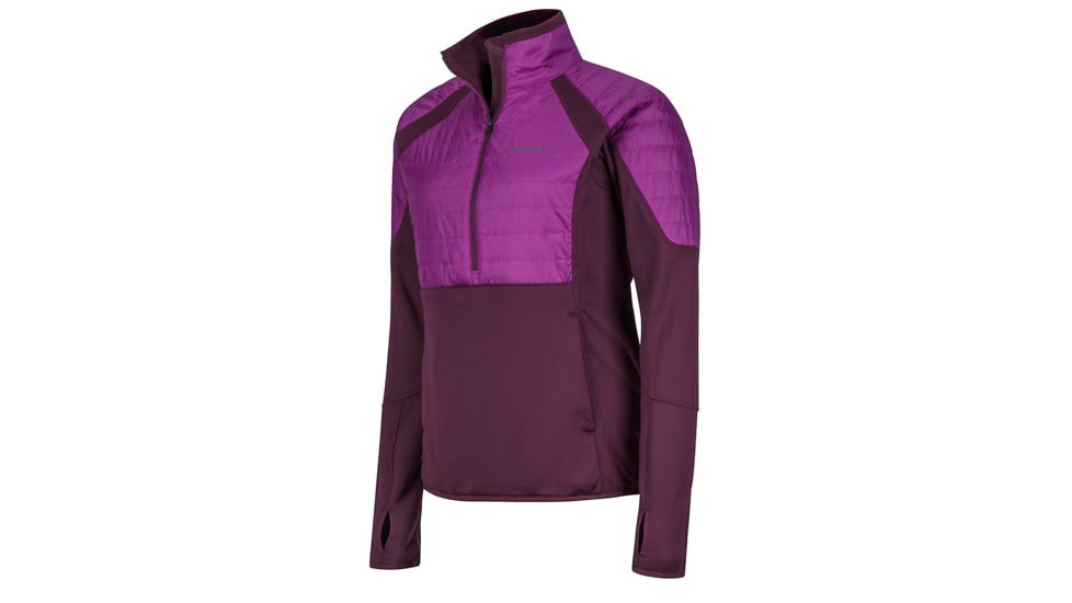 Marmot Furiosa 1/2 Zip Fleece Jacket - Women's, Dark Purple/Grape, Large, 76850-5799-L