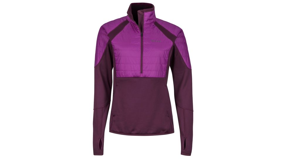 Marmot Furiosa 1/2 Zip Fleece Jacket - Womens, Dark Purple/Grape, Small, 76850-5799-S
