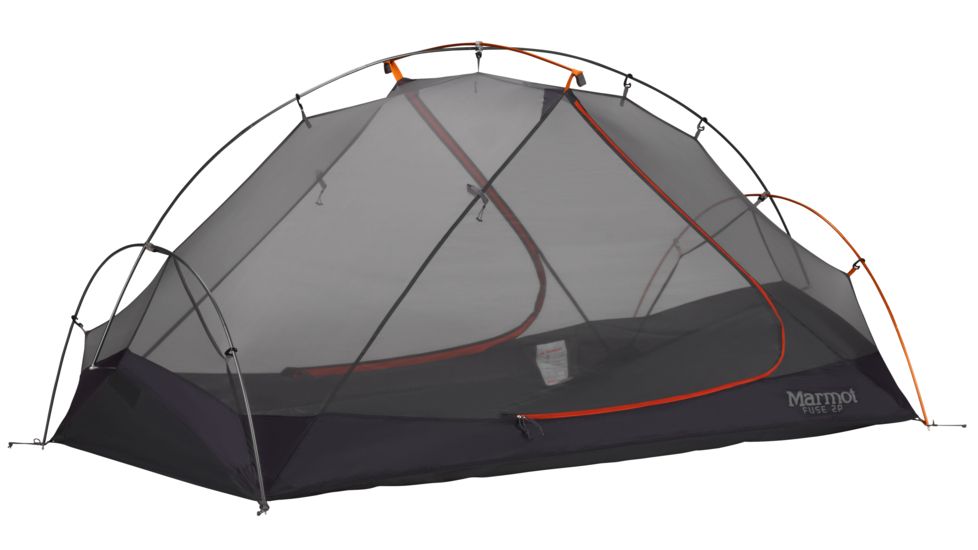 Marmot Fuse 2P - 2 Person, 3 Season-Red Orange
