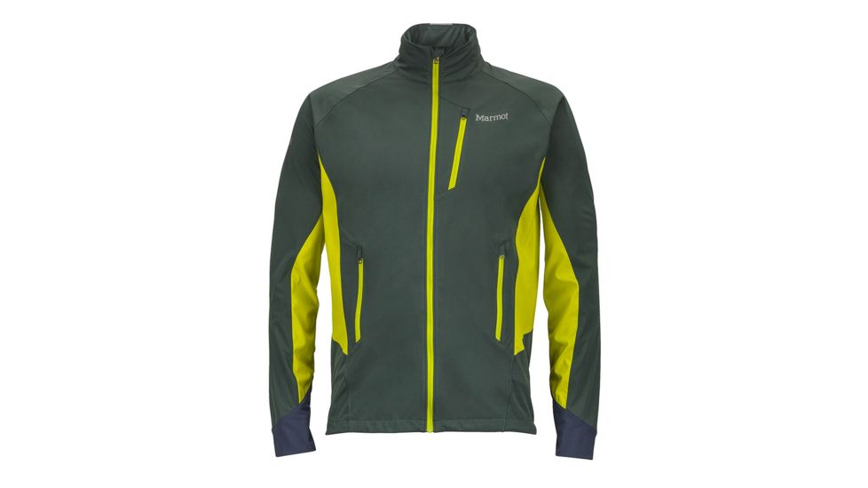 Fusion Jacket - Mens-Dark Zinc/Bright Lichen-Small