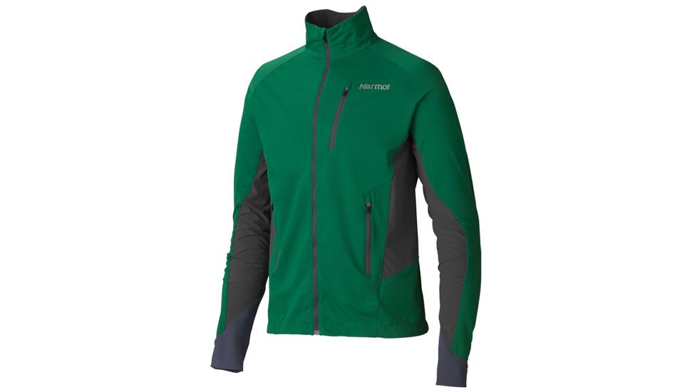 Marmot Fusion Jacket - Men's-Rich Forest/Slate Grey-X-Large
