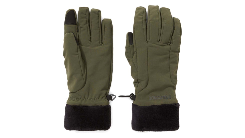 Marmot Fuzzy Wuzzy Glove - Women's, Nori, Small, 82630-4859-S