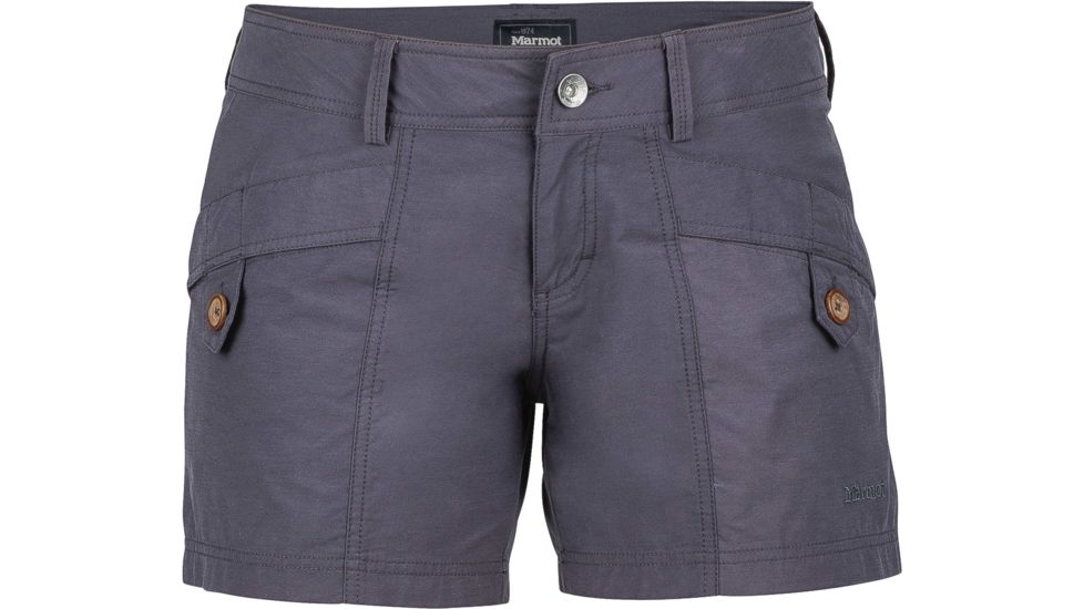 Marmot Ginny Short - Women's-Dark Charcoal-5 in-2