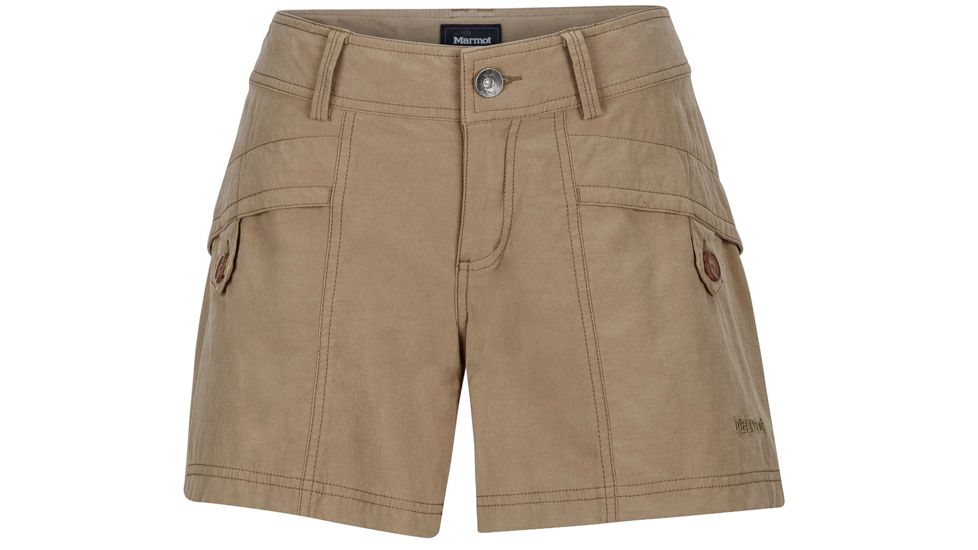 Marmot Ginny Short - Women's-Desert Khaki-5 in-4