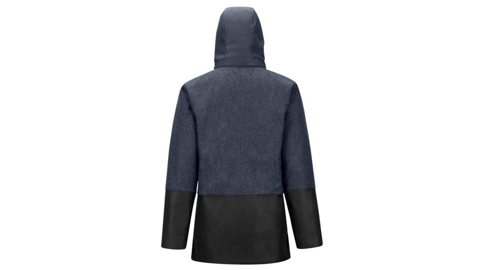 Marmot Giorgio Coat - Mens, Black Heather/Black, Medium, 81390-BlHeat/Black-M-DEMO