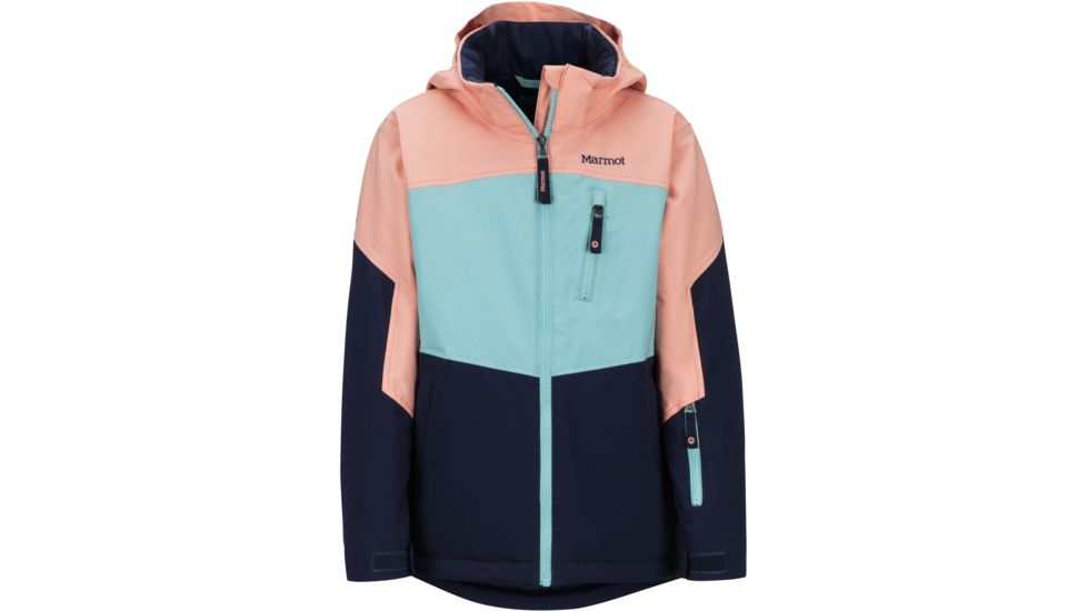 Marmot Girls Elise Jacket - Kids, Arctic Navy/Spritzer, Medium, 79870-AN/S-M-DEMO