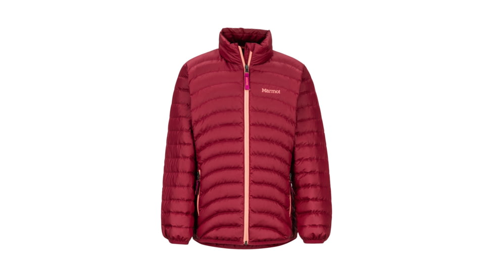 Marmot Girls Highlander Down Jacket - Kids, Claret, Medium, 79940-Claret-M-DEMO