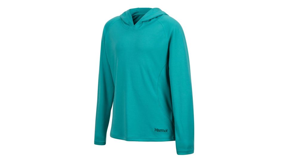 Marmot Girls Kylie Hoody, Teal Tide, Small 56340-3677-S