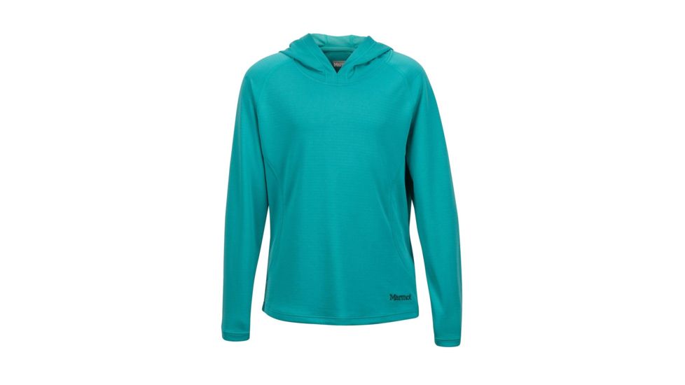 Marmot Girls Kylie Hoody, Teal Tide, Small 56340-3677-S