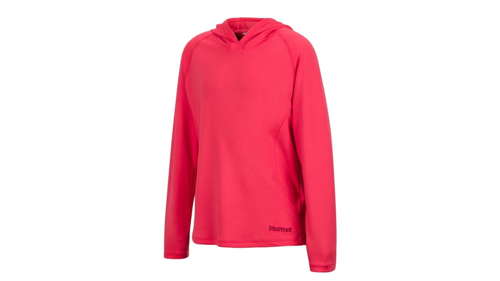 Marmot Girls Kylie Hoody, Hibiscus, M 56340-6205-M