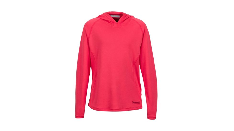 Marmot Girls Kylie Hoody, Hibiscus, M 56340-6205-M