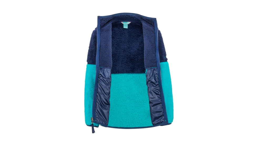 Marmot Girls Lariat Fleece - Kids, Blue Tile/Arctic Navy, Medium, 89790-BlTile/ArcNavy-M-DEMO