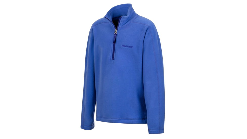 Marmot Girls Rocklin 1/2 Zip Fleece Jacket, Lilac, Small 89020-2814-S