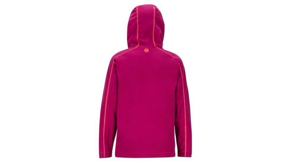 Marmot Girls Rocklin Hoody - Kids, Purple Berry, Medium, 42790-Purple Berry-M-DEMO