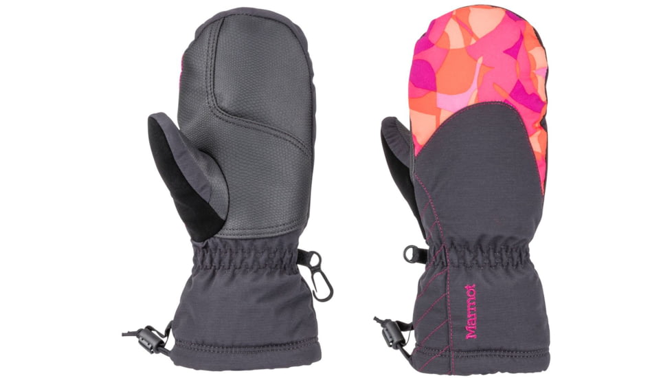 Marmot Glade Mitt - Girls, Nasturtium Sweet Camo, Medium, 19480-9678-NSC-M